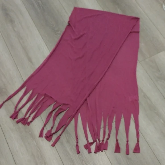 West Loop Vibrant Pink Scarf - Picture 4 of 10